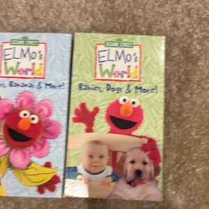 Elmo's world vhs